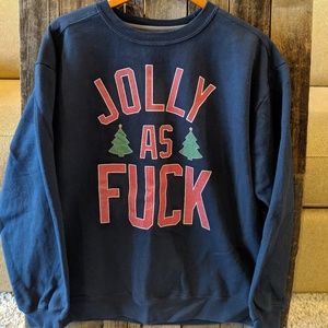 Jolly as Fuck Xmas sweater.